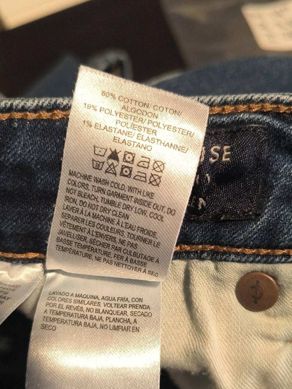 Mid Rise Skinny Hayden w/28